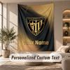 Tapestry Custom Name Text, Wall Hanging Tapestry Home Room DecorAthletic Bilbao FC