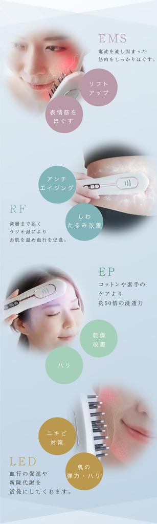 LOABI Устройство для красоты лица EMS RF LED EP 1 шт. Многоразовая щетка для лифтинга Уход за кожей головы Щетка для лифтинга Уход за кожей головы Realia Realia