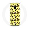 Case for Samsung Galaxy A8 Plus Butterflies Yellow Background