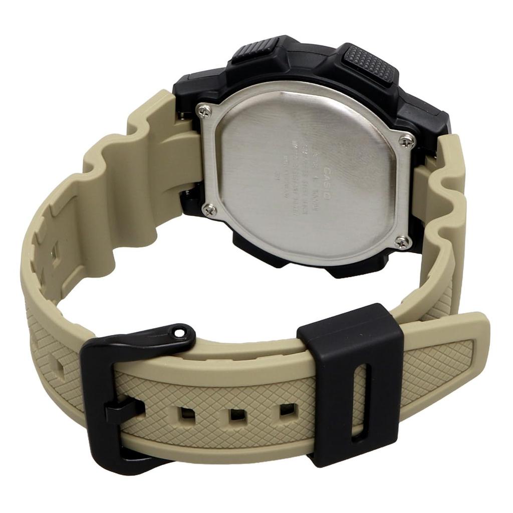 Casio Цифровые часы с мировым временем Черный x Хаки [Casio] Мужские AE-1000W-5AV (Зарубежная модель)