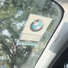 AAAXD1 Car Windshield Anti-static Stickers Car Logo Anti-static Sticker Car Styling For BMW 3 5 Series X1 X3 X4 X5 G20 G32 F48 G01 G02