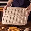 14 Cavity Ladyfinger Mould Smooth Surface Biscuits Baking Tray Non-Stick Cake Mold Mousse Cake