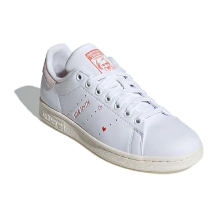 Adidas Stan Smith День Святого Валентина 2024 Женские кроссовки White Cloud-White Putty-Mauve IG8482