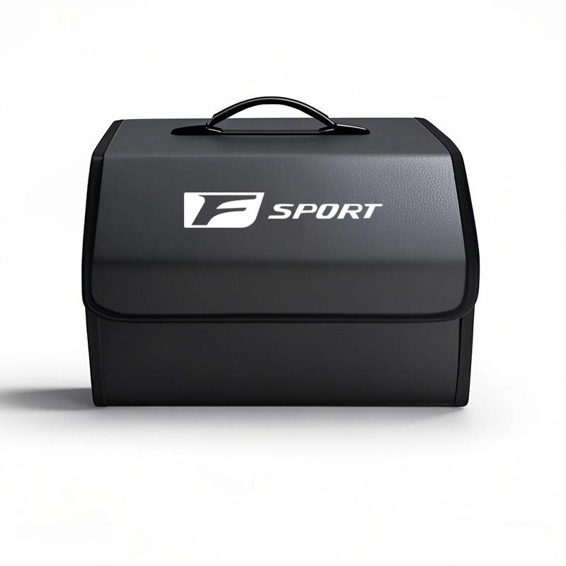 Car Trunk Leather Storage Box Foldable Auto Organizer Bag For Lexus F SPORT ES RX NX LS UX LM LX GX LC RZ IS CT GS RC HS SC LBX