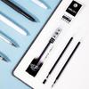 Deli 0.5mm Black Gel Pen Refills (Bullet Tip)