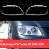 Для Volkswagen VW Caddy 2K 3-го поколения 2004-2009 Крышка фары Замена стекла линзы фары автомобиля Передний плафон Автомобильная оболочка