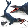 Oenux New Sealife Animals Model Prehistoric Mosasaurus Liopleurodon Kronosaurus Action Figures Solid PVC Collection Toy Kid Gift