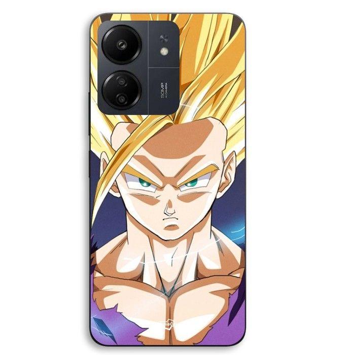 Coque Pour Xiaomi Redmi 13C 4g Dragon ball z sangoku Cheveux blonds Maniacase