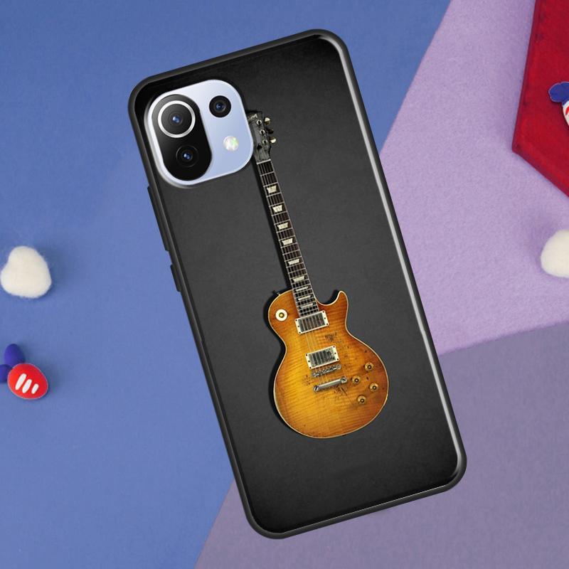 Чехол для телефона Xiaomi 14 Ultra 13 11T 12T 13T 14T Pro POCO X6 X7 Pro X3 X5 F3 F5 F6 M6 Pro с рисунком Гитара Инструмент Музыка