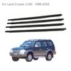 4 шт. Резиновые уплотнители оконной отделки для Toyota Land Cruiser LC95 1996-2002 Уплотнитель погоды Боковое стекло двери Уплотнительная лента 75711-60030