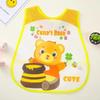 Reusable Baby Waterproof Bib Cartoon EVA Saliva Towel Anti Dirty Apron Feeding Drool Towel for 1-3 Years Old Choldren