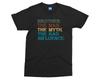 Brother Funny TShirt The Unisex Myth Legend Big Bro Gift Top Sibling Brothers Tee