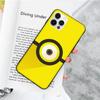 JM33 Желтый Миньон Черный Мягкий Чехол для OPPO Reno 8 6 5 4 Pro Plus Find X3 A17 A3 A31 A38 A40 A53 A54 A55 A74 A76 A78 A77 A80 A94 A95 A96 Lite