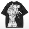 Askeladd Vinland Saga Anime Graphic T Shirt Harajuku Vintage Washed T-shirt Men Women Clothing Oversized Polyester Short Sleeve Tee