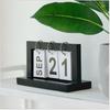 Wooden Flip Calendar - Creative ZAKKA Office and Home Desktop Ornament