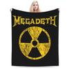 Killing Is My Business Рок-группа Плед Фланелевый Megadeth Легкий Плед для Автомобиля Дивана Кровати