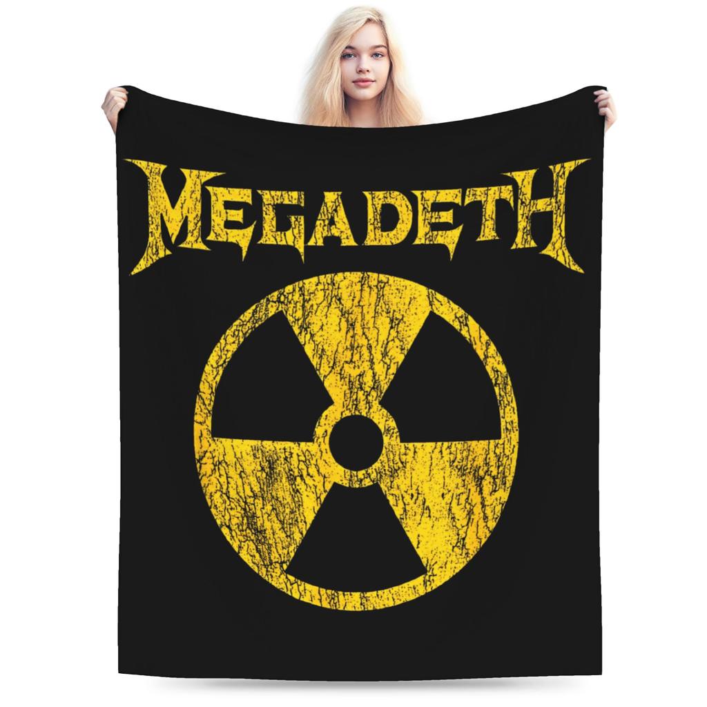 Killing Is My Business Рок-группа Плед Фланелевый Megadeth Легкий Плед для Автомобиля Дивана Кровати