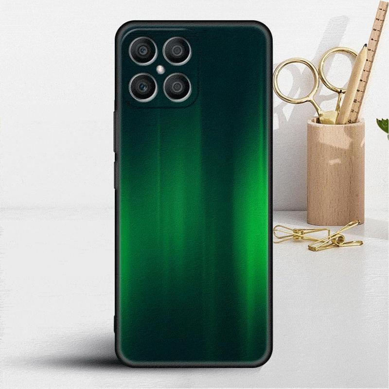 Чехол с текстурой темного шлифованного металла и классным принтом для Honor X8 X8a 90 X9a 8X 70 50 20 Magic5 Pro 9X P60 P50 Черный Мягкий Чехол для Телефона