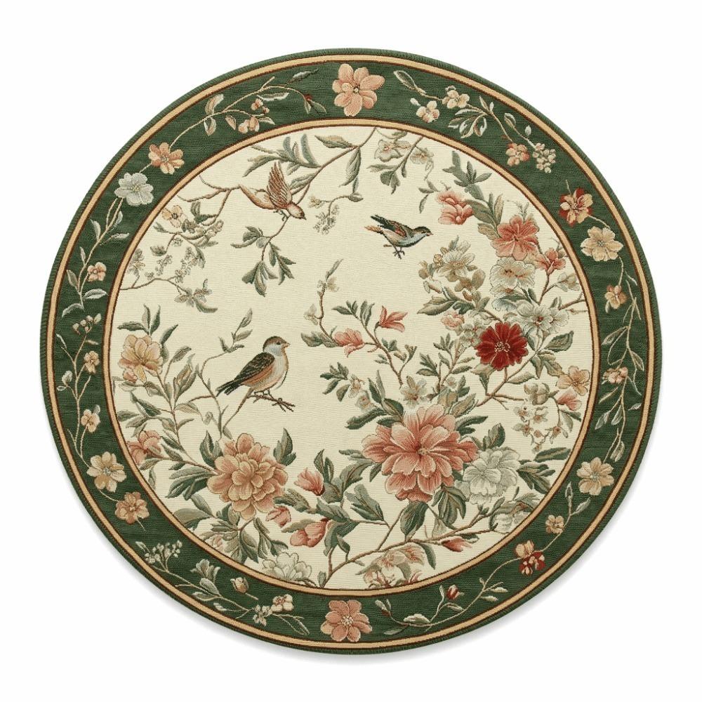 Middle East Style Coffee Cup Mats Embroidery Round Dining Mat Kitchen Supplies