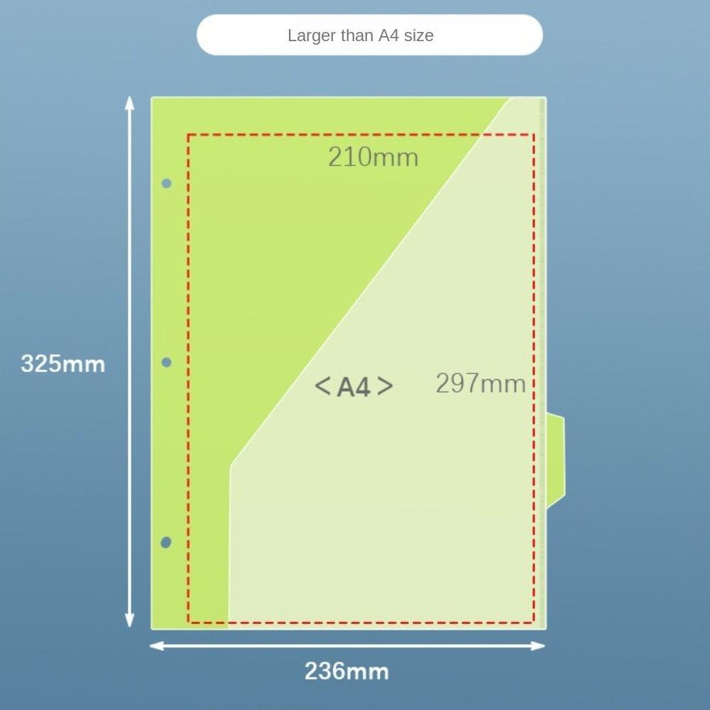 5 шт. Органайзер для документов, папки с файлами, цветные этикетки, защитные листы, блокнот, индекс