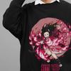 Demon Slayer Sweatshirt Nezuko Sweater Kimetsu No Yaiba Doma Muzan Unisex Pull