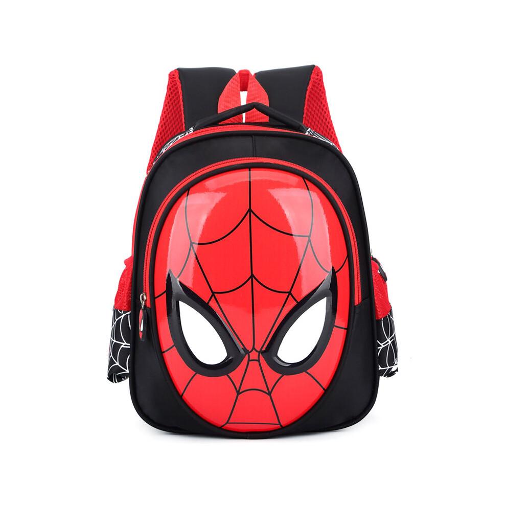 (Black) Spiderman Backpack Kids Boys Girl School Rucksack Shoulder Bag