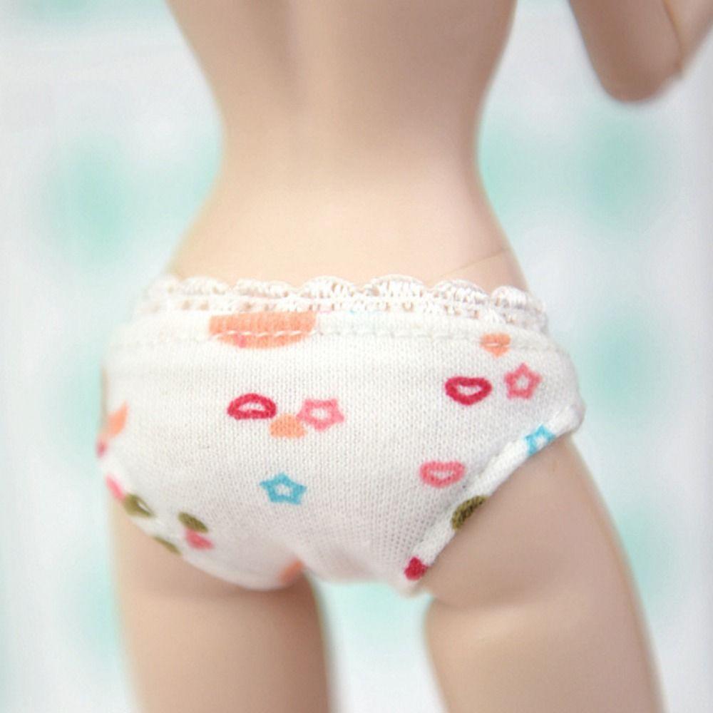 DIY Lace Cotton Underwear Cute Briefs Underwear New 60cm Doll's Underwear  1/3 BJD Doll/60cm Doll