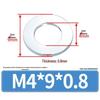 Очень большая плоская оцинкованная металлическая шайба (Размеры M1.6-M14)