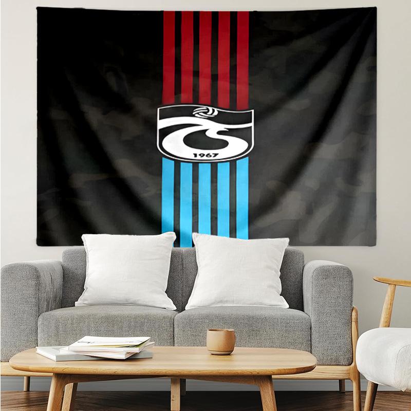 1PC Turkish Football Club Emblem Tapestry, Unique Design Tapestry, Suitable for Bedroom,Livingroom, Playroom,Heartwarming Holiday Gifts