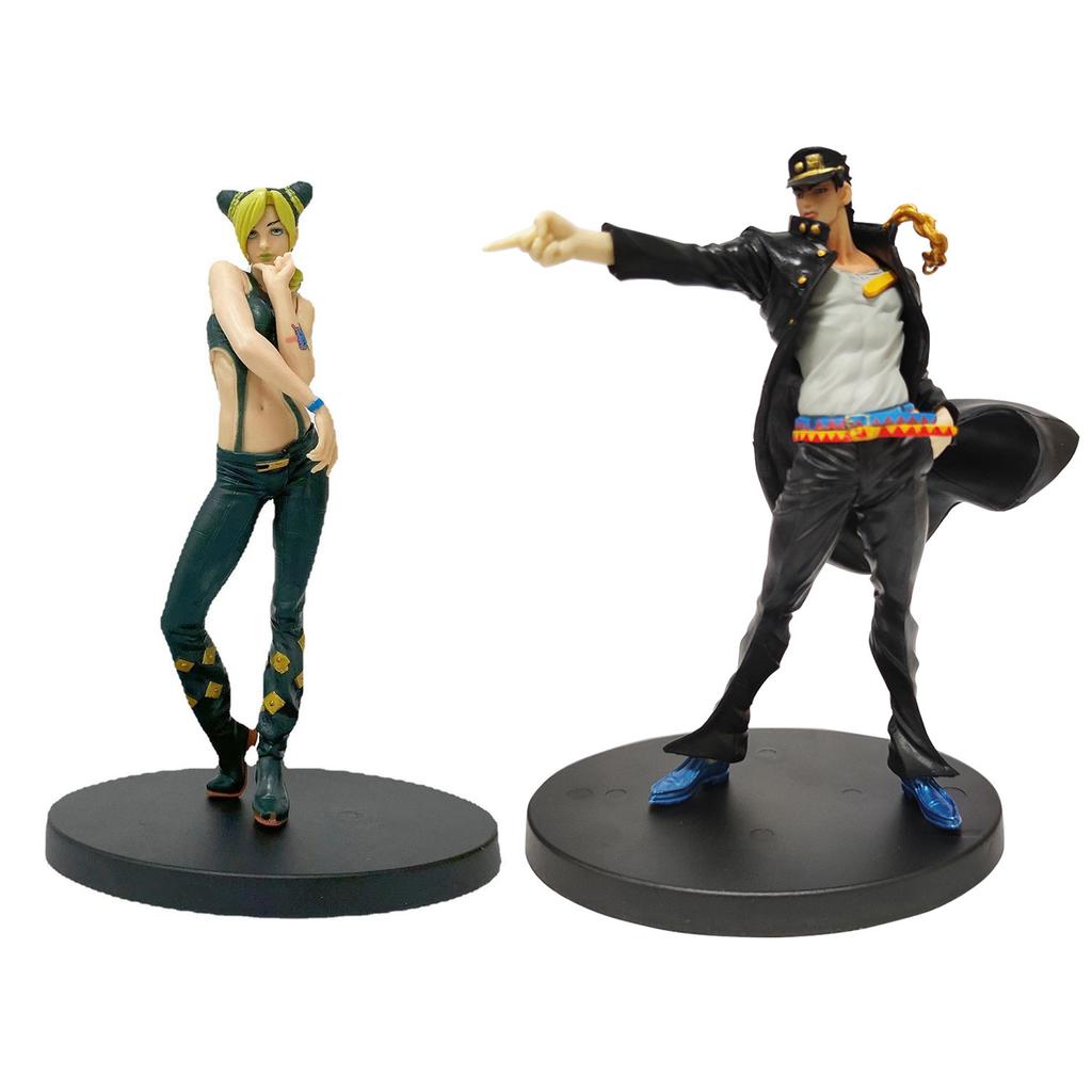 JoJo's Bizarre Adventure Jolyne Cujoh Jonathan Joestar Kujo Jotaro Dio Brando Action Figure Model Collection Toys 17CM