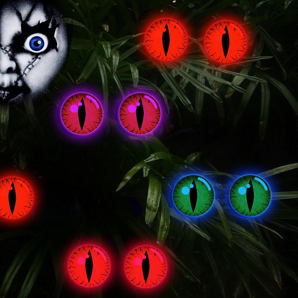 Luminous Effect Halloween LED Night Light Glowing Effect 3D Wall Sticker Home Decor