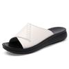 Beige Black Platform Wedges Slippers Sandals Women Outdoor Beach Slippers Woman Peep Toe High Heels Pumps Flip Flops Women Shoes