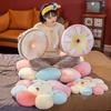 Плюшевая игрушка Подсолнух с улыбкой Набитая кукла Кошка Питомец Подушка Коврик Подушка Декор для дома и спальни Подарок для девочек