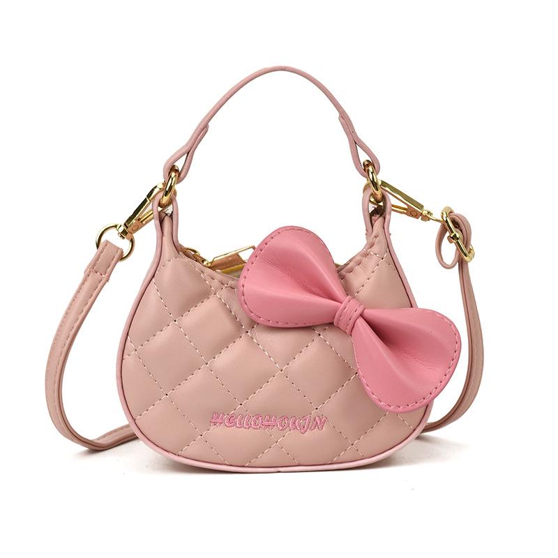 Мини-сумочка с леопардовым принтом и мини-бантом для девочек: Сумка кроссбоди на плечо Осень/Зима