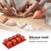 8 Grids Silicone Mold Sausage Hot Dog Ham Sausage Mold Cake Baking Biscuit Mafen Cup Cake Mold Kitchen Baking Tools