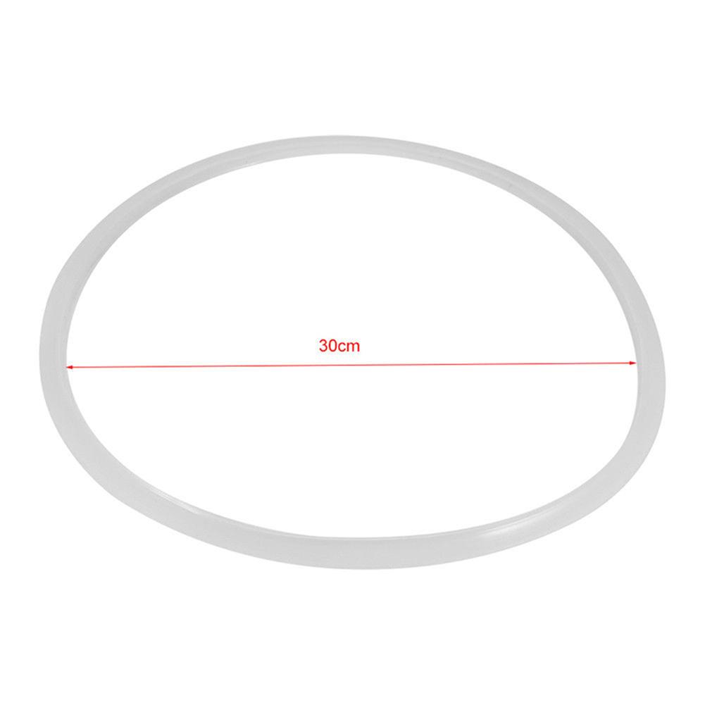 1pcs Silicone Pressure Cooker Seal Ring O Ring Rubber Clear Replacement Gasket Kitchen Cooking Tool 18/20/22/24/26/28/30/32cm
