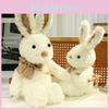 Bow Adorable Tie Cartoon Rabbit Plush Doll Children Toy For Gift Birthday