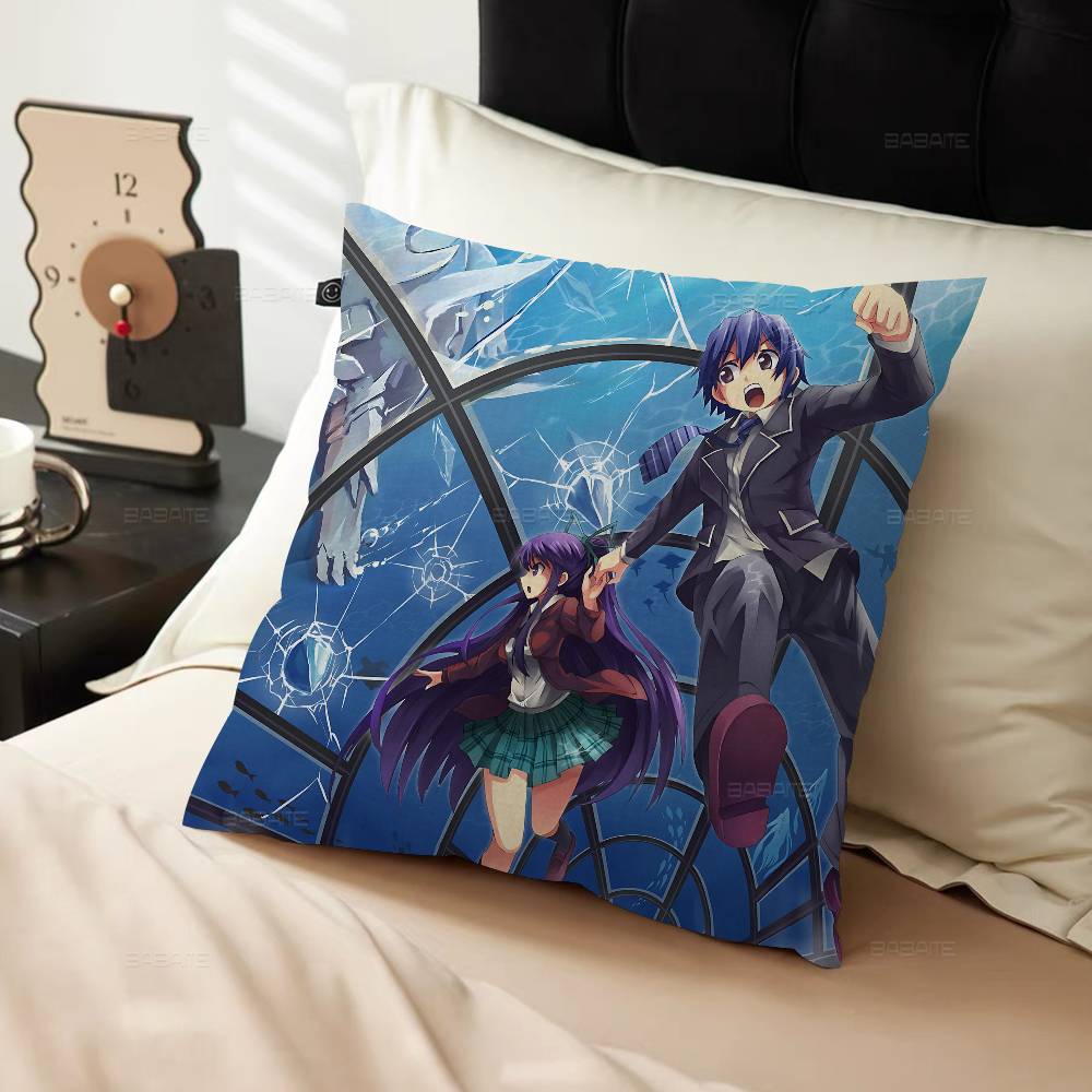 Чехол на подушку с рисунком Date A Live, дюймы, деревенский декор, декоративные чехлы для дивана