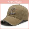 Anchor Embroidery Ship Baseball Cap Sun Protection Breathable Hat Gift Outdoor