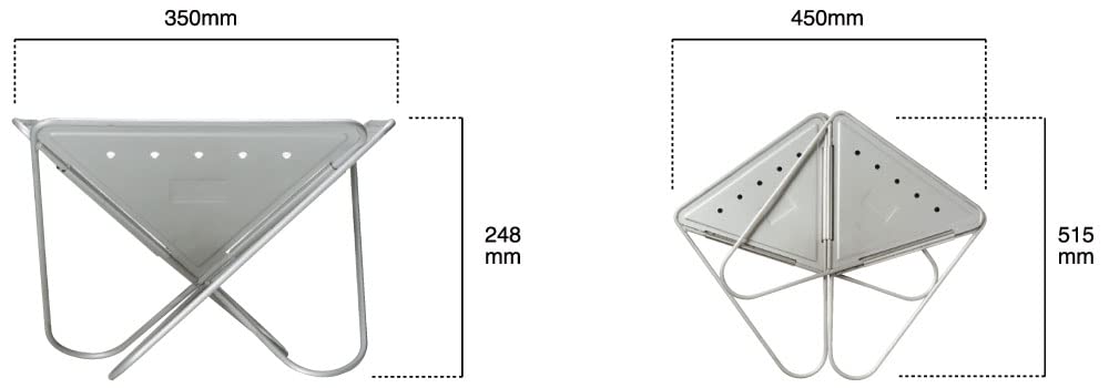 Snow Peak Костровая чаша M [На 3 человека] ST-033R Кемпинг На открытом воздухе
