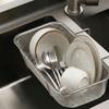 Thickened Kitchen Sink Drain Basket Stainless Steel Utensil Organizer  Kitchen