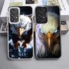 Крутой Мягкий Чехол для Телефона с Белоголовым Орлом для Samsung A17 A16 A15 A14 A13 A57 A56 A55 A54 A53 A37 A36 A35 A34 A33 A26 A25 A24 A23 A52