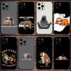 Милый Мультяшный Ленивец Чехол для Телефона Apple iPhone 15,14,13,12,11,Pro,X,XS,Max,XR,Plus,Mini Мягкий Черный Чехол
