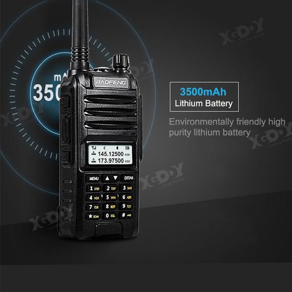 1PC Baofeng BF-A58s Walkie Talkie Tri-Band Radio Waterproof 10W High Power 3500mAh Amateur Handheld Ham Two Way Radio Upgrade Transceiver