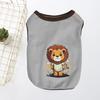 Стильный мягкий сохраняющий прохладу полиэстеровый жилет с рисунком пингвина для щенков, летняя одежда для домашних животных для плюшевых собак