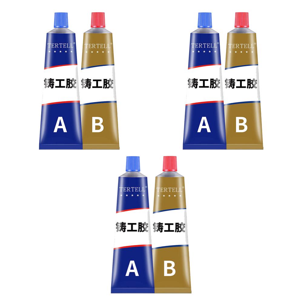 Strong Industrial Glue High Strength Magic AB Casting Glue Liquid Metal Repair Paste Cold Weld Metal Repair Bonding Sealant
