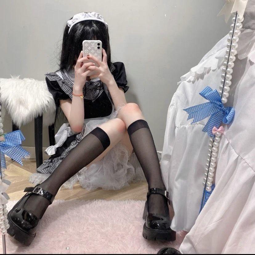 Новые весенне-летние ультратонкие белые чулки jk жаккардовые чулки с сердечками просвечивающие кружевные сексуальные колготки черные шелковые