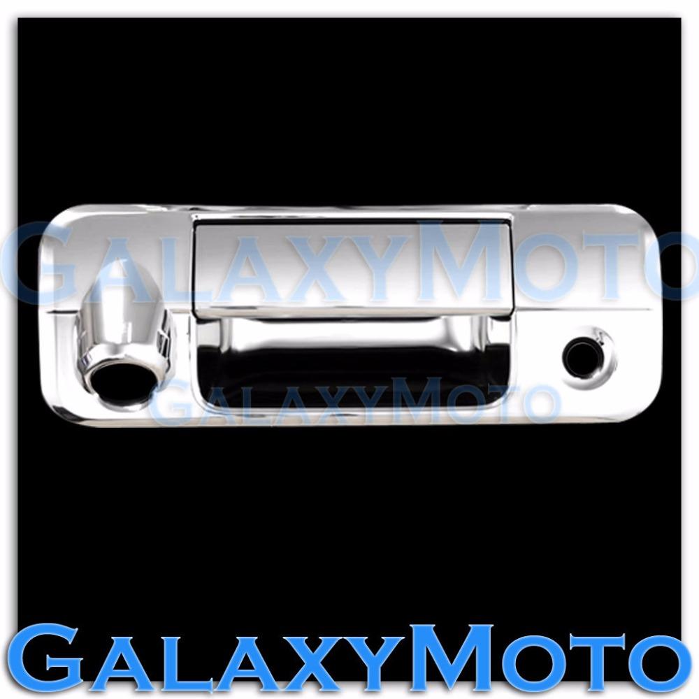 07-13 Для TOYOTA TUNDRA CREWMAX Хромированная крышка ручки задней двери с замочной скважиной + камерой