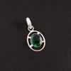 Chrome Diopside Gemstone 925 Sterling Silver Jewelry Handmade Wedding Pendant PP-6-9