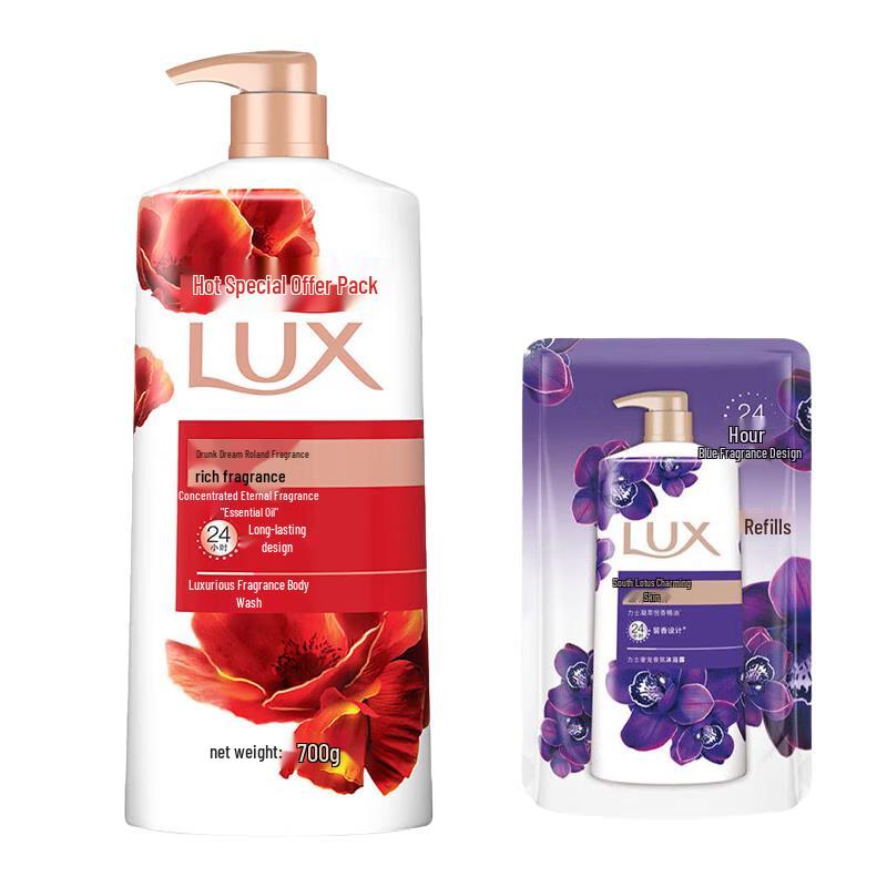 Lux Drunken Rose Anti-Dandruff & Oil Control Shower Gel